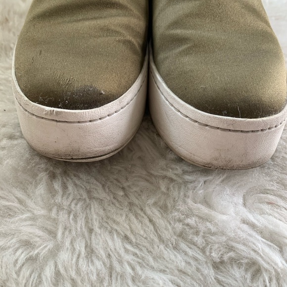 Vince Warren slip on platform sneakers Sz 7.5 - Picture 3 of 8